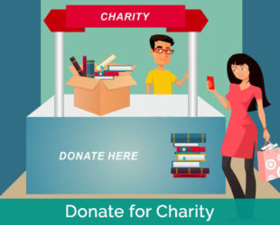 Register your interest for donating used clothes , books and many such household items for good cause