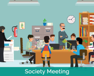 Use digital way to invite members for meetings and publish agenda, track via RSVP